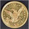 Image 2 : 1861 $2.5 GOLD LIBERTY  NICE BU