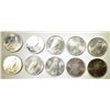 Image 2 : LOT OF 10 PEACE DOLLARS 1-1922, 9-1924