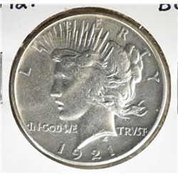 1921 PEACE DOLLAR  BU