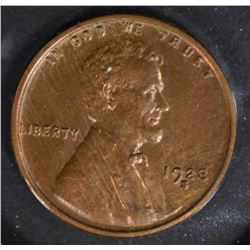 1928-S LINCOLN CENT  BU