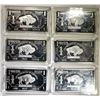 Image 1 : 6 1 OZ .999 FINE GERMAN SILVER BARS