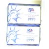 Image 2 : 2 EACH 1990-1999 U.S. PROOF SETS