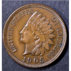 1905 INDIAN CENT, CH BU