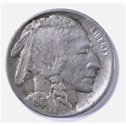 1915-D BUFFALO NICKEL, XF