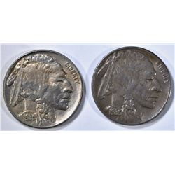 1935-P,D BUFFALO NICKELS AU/BU