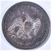 Image 2 : 1843 SEATED LIBERTY QUARTER AU/BU COLOR