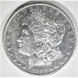 1893-O MORGAN DOLLAR AU/BU