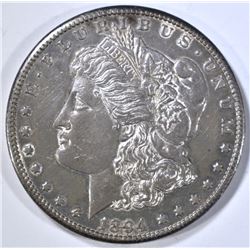 1894-S MORGAN DOLLAR AU/BU OLD CLEANING TONED BACK