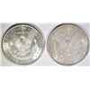 Image 2 : 1880-S & 87 MORGAN DOLLARS CH BU