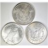 Image 2 : 1884-O, 1902-O MORGAN & 1923 PEACE DOLLARS