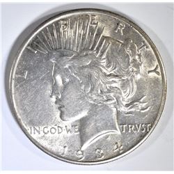1934-D PEACE DOLLAR AU+