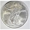 Image 1 : 1996 BU AMERICAN SILVER EAGLE BETTER DATE