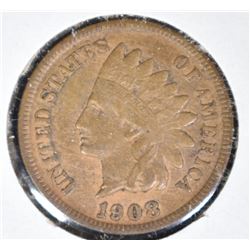 1908-S INDIAN CENT VF