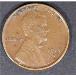 1915-S LINCOLN CENT XF