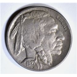 1927-D BUFFALO NICKEL XF