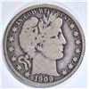 Image 1 : 1909-O BARBER HALF DOLLAR FINE