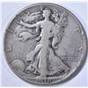 Image 1 : 1938-D WALKING LIBERTY HALF, FINE