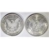 Image 2 : 2 1890-S MORGAN DOLLARS AU/BU