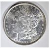 Image 1 : 1891-O MORGAN DOLLAR CH BU WEAK STRIKE REV.
