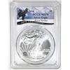 Image 1 : 2016 AMERICAN SILVER EAGLE PCGS MS-70 1st STRIKE