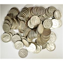 $10 FACE VALUE 90% SILVER ROOSEVELT DIMES