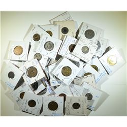 LOT OF 50 MIXED TRANSIT TOKENS