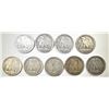 Image 2 : LOT OF 9 WALKING LIBERTY HALF DOLLARS: