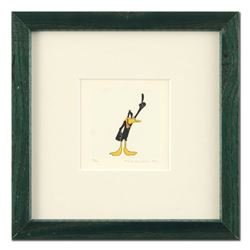 Looney Tunes "Daffy Duck (With Hand Up)" Limited Edition Etching
