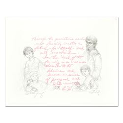 Edna Hibel (1917-2014) "Through the Generations" Limited Edition Lithograph