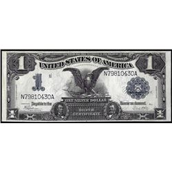 1899 $1 Black Eagle Silver Certificate Note