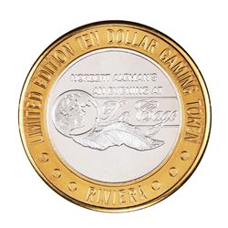 .999 Silver Riviera Hotel & Casino Las Vegas $10 Casino Limited Edition Gaming Token