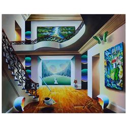 Ferjo "Nature's Pathway" Original Oil Painting on Canvas