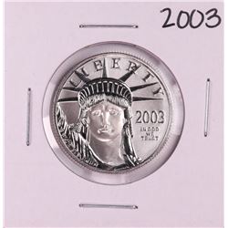 2003 $50 American Platinum Eagle Coin