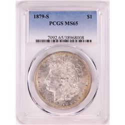 1879-S $1 Morgan Silver Dollar Coin NGC MS65