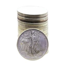 Roll of (20) Brilliant Uncirculated 1994 $1 American Silver Eagle Coins