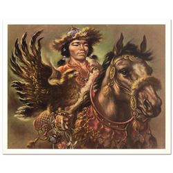 Virginia Dan (1922-2014) "Warrior" Limited Edition Lithograph