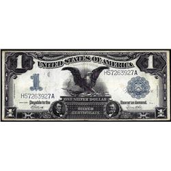 1899 $1 Black Eagle Silver Certificate Note