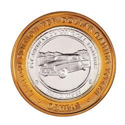 .999 Fine Silver Osheas Las Vegas, Nevada $10 Limited Edition Gaming Token