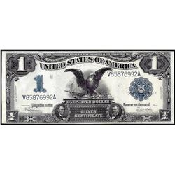 1899 $1 Black Eagle Silver Certificate Note
