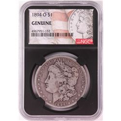 1894-O $1 Morgan Silver Dollar Coin NGC Genuine
