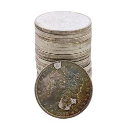 Roll of (20) Brilliant Uncirculated 1888 $1 Morgan Silver Dollar Coins Nice Toning