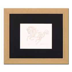 Guillaume Azoulay "BF Sketch" Original Etching on Paper