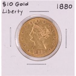 1880 $10 Liberty Head Eagle Gold Coin