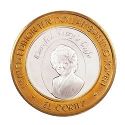 .999 Fine Silver El Cortez Hotel & Casino Las Vegas $10 Limited Edition Gaming Token