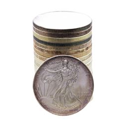 Roll of (20) Brilliant Uncirculated 1994 $1 American Silver Eagle Coins