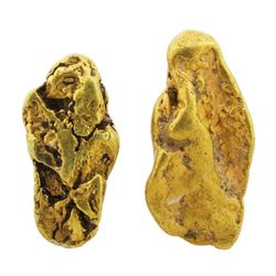 Lot of Gold Nuggets 2.04 grams Total Weight