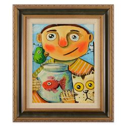 Mikheil Mikaberidze Original Oil Painting on Canvas
