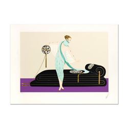 Erte (1892-1990) "Salon" Limited Edition Serigraph