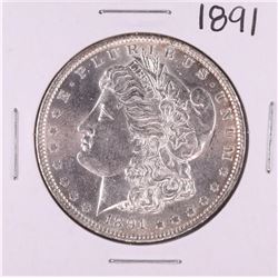 1891 $1 Morgan Silver Dollar Coin