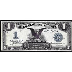 1899 $1 Black Eagle Silver Certificate Note